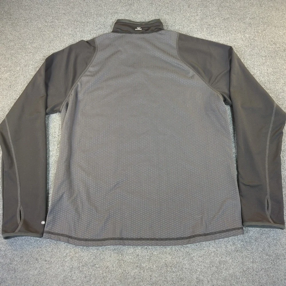 The‎ North Face Flight Series Mens 1/4 Zip Pullover Gray Running Top Large #2547